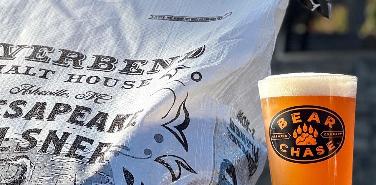 Bear Chase Brewing beer made with Riverbend craft malt