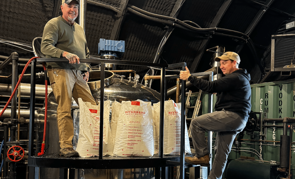 Distillers malt trials at EOD Distillery